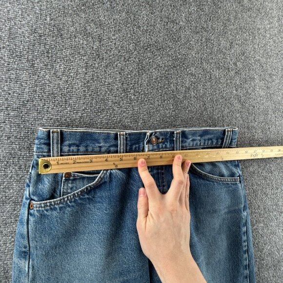 VTG Levi’s 505 Orange Tab Denim Jeans Blue Regular Straight Cut ACTL 30X26 - Picture 15 of 16
